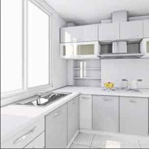 PVC Coating Kitchen Cabinets